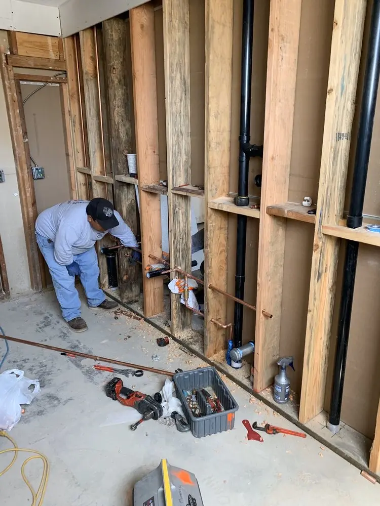 Commercial rough-in plumbing for Gas Line Repair in Jacksonville Farms-Terrace